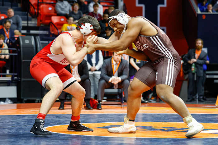 Illinois wrestling championships February 17 2024 Nate Latsch 25941